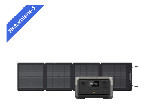 Ecoflow Solar Generator River 2 256wh+110w Solar Panel