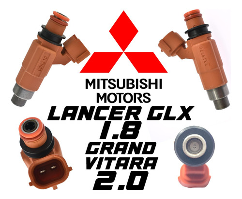 Inyector Mitsubishi Lancer 1.8glx Grandvitara 2.0l 4cl Xl5-7