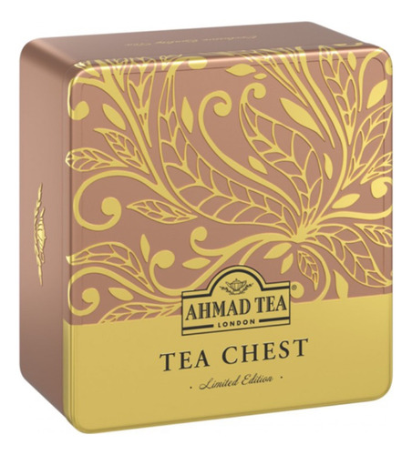 Té Ahmad Caja Tea Chest Caddy English Blend - 40 Bolsitas