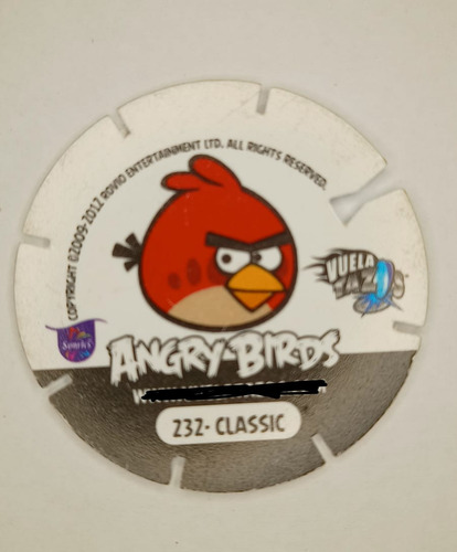 Tazo Angry Birds 232 Classic (Usado)