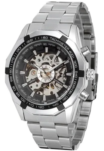 comprar Reloj Winner - Frosining Automático Mecánico Plateado