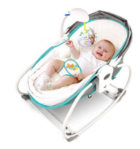 Silla Mecedora Moisés 5 En 1 Musical Para Bebe Niña Niño