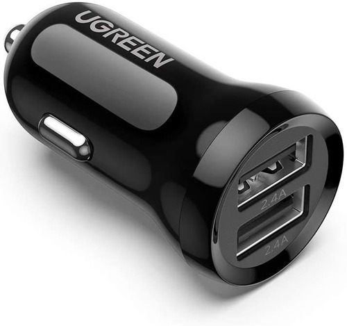 Cargador De Coche Coche Cargador Dual Usb Con 24w 4 Coc...