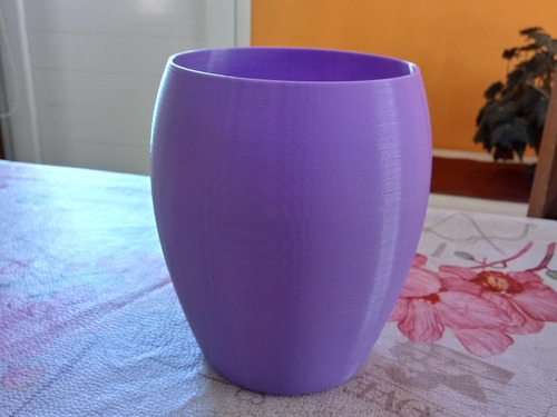 Maceta Moderna/minimalista Hecha Con Impresora 3d Pla Deco