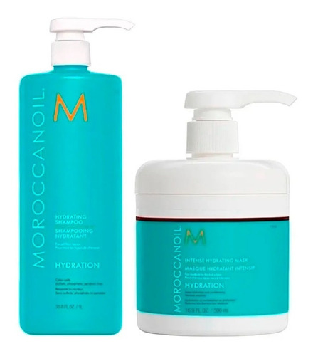 Kit Moroccanoil Shampoo + Mascara Hydration Intensa Grande