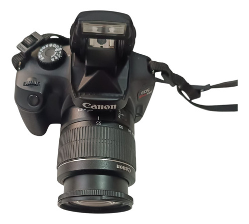 Câmera Canon T100 Dslr + Lente 18-55 Mm Completa Preto (Usado)