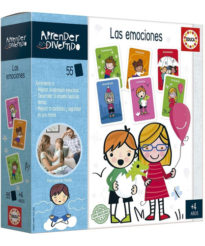 Puzzle Aprender Las Emociones Rompecabezas Educa Niños Atrix