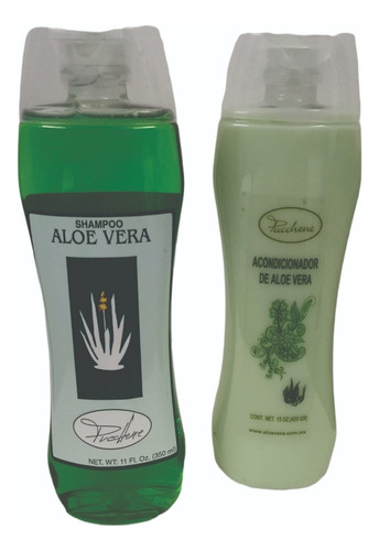  Shampoo Y Acondicionador Con Aloe Vera Duo 400gr