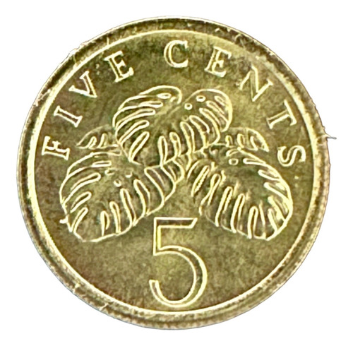 Singapur - 5 Cents - Año 1985 - Km #50 - Frutos