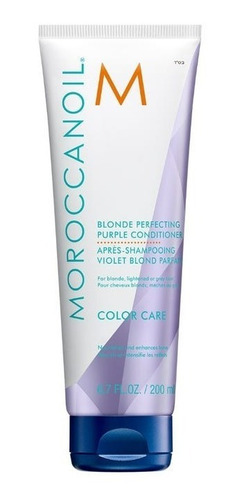 Moroccanoil Blond Perfecting Acondicionador Violeta Rubios