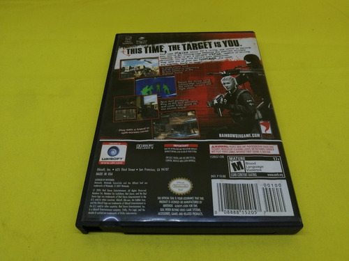 Tom Clancy´s Rainbow Six Lockdown Nitendo Gamecube (Usado)