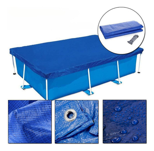 Cubierta De Tela For Piscinas Sobre El Suelo, Tapete Para