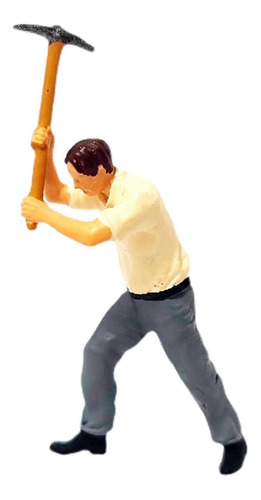 Diseño De Modelo De Trabajador En Miniatura De Figura 1:64