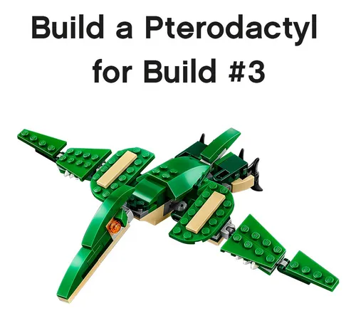 Lego Creator 3 En 1 Mighty Dinosaur Toy Se Transforma De