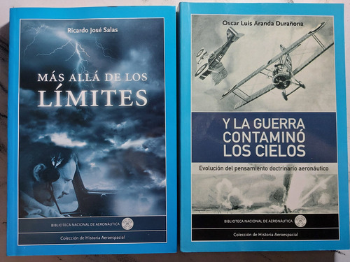 Aeronáutica Nacional Guerra. Lote De 2 Libros. 52581