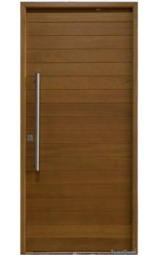 Aberturas Puerta Exterior Madera Oblak Grandis 2331 90x200