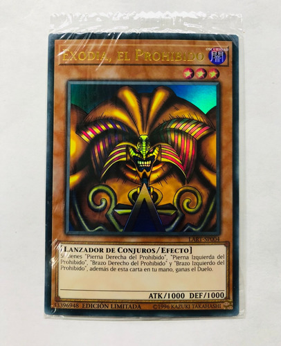 Exodia, El Prohibido. Ultra Rare Lost Art. Yugioh!