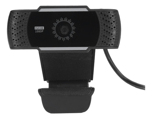 Cámara Web Estéreo Full Hd Usb Con Clip Giratorio Y Reducció