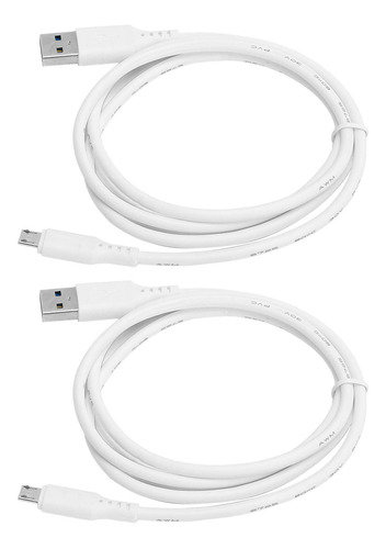 Cable Dato Carga 2 Pieza 1 M Linea Transmision Usb