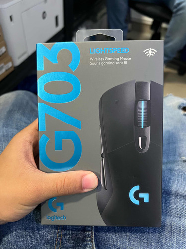 Mouse Logitech G703 Lightspeed Wireless Gaming Negro Rgb