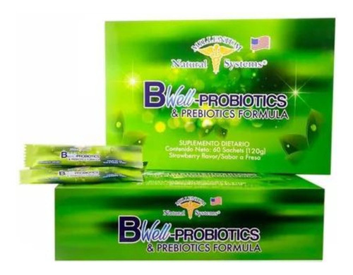 Bwell-probioticos & Prebioticos 60 - Unidad a $1320