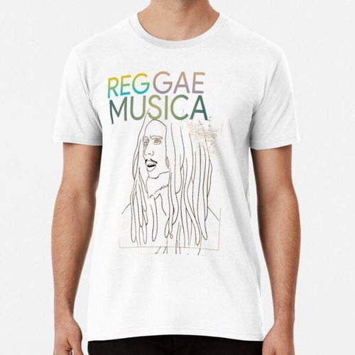 Remera Diseño De Música Reggae Algodon Premium