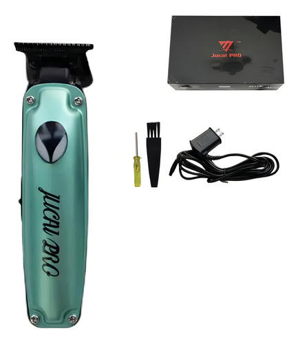 Máquina De Acabamento Jucai Pro Alien Cordless 127/220V Verde Cor Verde-claro