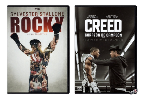 Rocky 1976 - 2015 Balboa Creed Paquete 7 Peliculas  Dvd