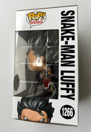 Unko Pop Luffy Snake Man Metalico Exclusivo One Piece 1266