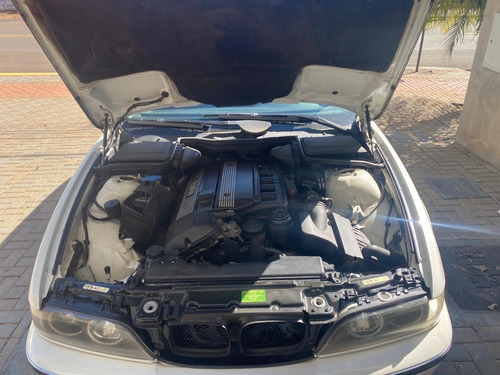 Imagem 5 de 13 de Bmw 528i Branca Ano 2000 2.8 Gasolina Completa