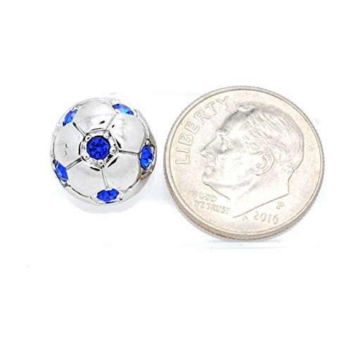 Aretes De Bola De Fútbol Con Diseño