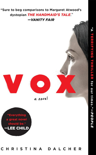 Libro Vox - Christina Dalcher -inglés