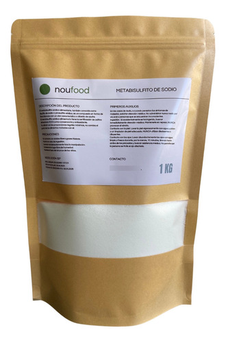 Metabisulfito De Sodio Alimentario 1 Kg