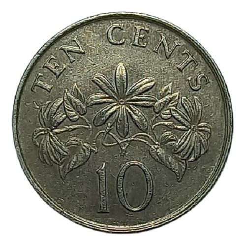 Singapur - 10 Cents 1989 - Km 51 (ref C1)