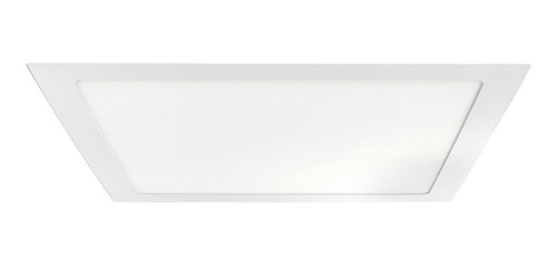 Imagen 1 de 9 de Plafon Led 24w Techo Embutir Lampara Cuadrado
