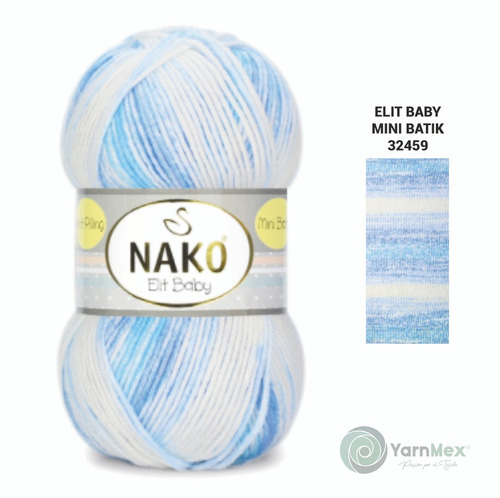 Estambre Nako Elit Baby Mini Batik - Antipilling