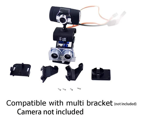 Pan Tilt 2 Axis Fpv - Soporte Para Cámara De Fotos Con 2 Ser