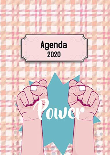 Agenda 2020 Power: Tema Feminista Agenda Mensual Y Semanal +