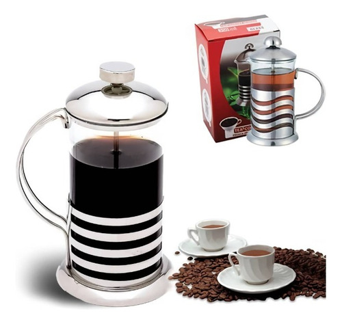 Cafetera Francesa Prensa Manual Para Te Y Café 800 Ml