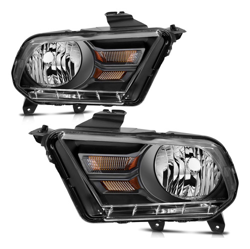 Faros Delanteros Para Ford Para Mustang 2010-2014, Carcasa N