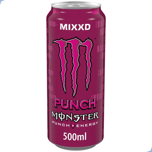 Energetico Monster Drink Punch Mixxd 500ml Sensacao Tropical