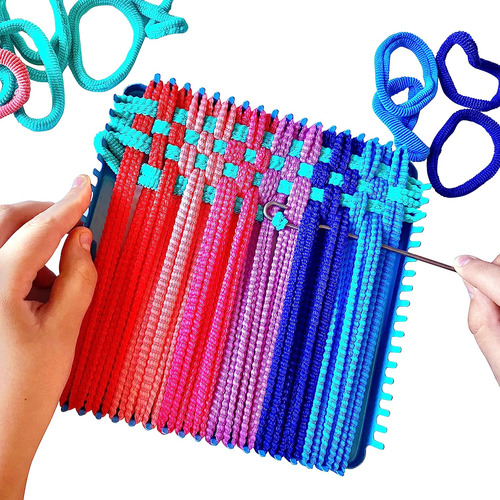 Hapinest Make Your Own Potholders Weaving Loom Kit Kit De Ar