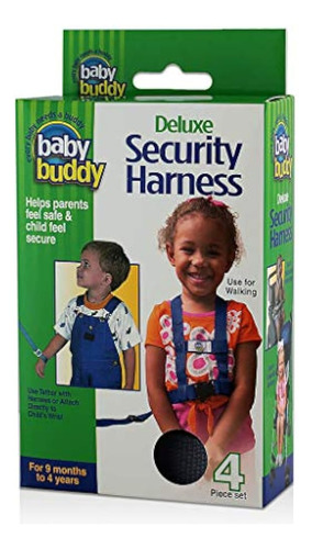 Baby Buddy Deluxe Security Harness Black