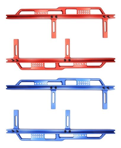 2 Pares De Pedales Laterales De Coche Rc Para Axial Scx6 Jlu