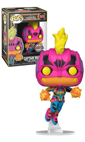 Funko Pop! Captain Marvel #908 Se Original - Marvel
