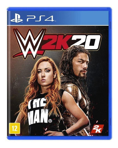 Wwe 2k20 Ps4 Mídia Física Novo Lacrado