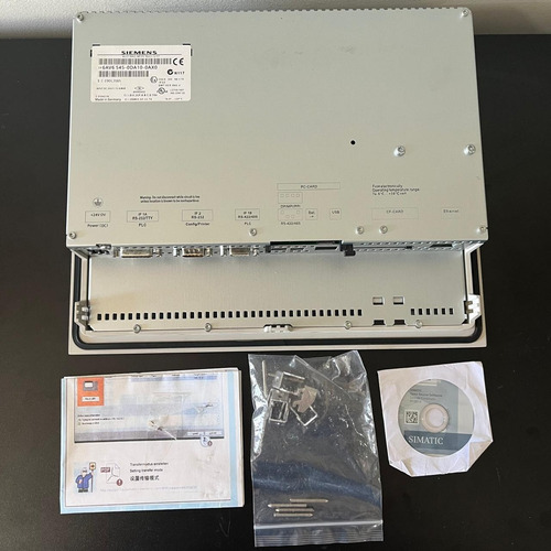 6av6545-0da10-0ax0 Siemens Simatic Tela Tft Colorida De 12 (Usado)