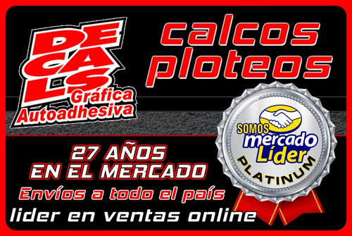 Calco Chevrolet Spark Effect Gt Juego
