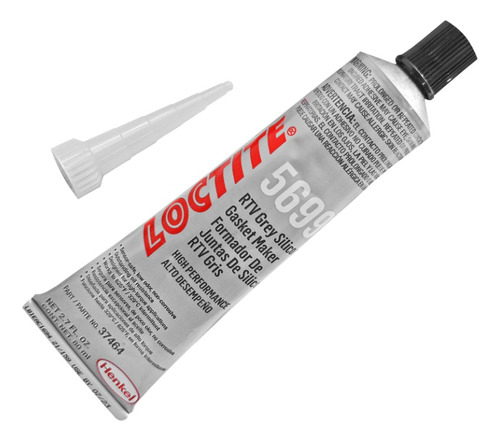 Silicon Loctite Gris Alto Desempeño Tubo De 80ml 