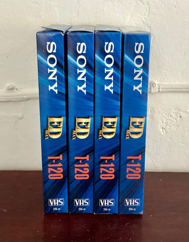 Cassette Virgen Vhs Sony T-120 | Video Videocasetera